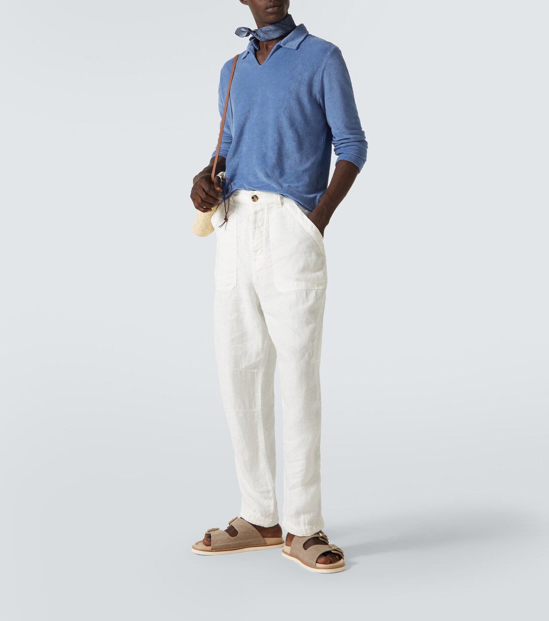 Polo Peter en felpa de algodón | Fedeli