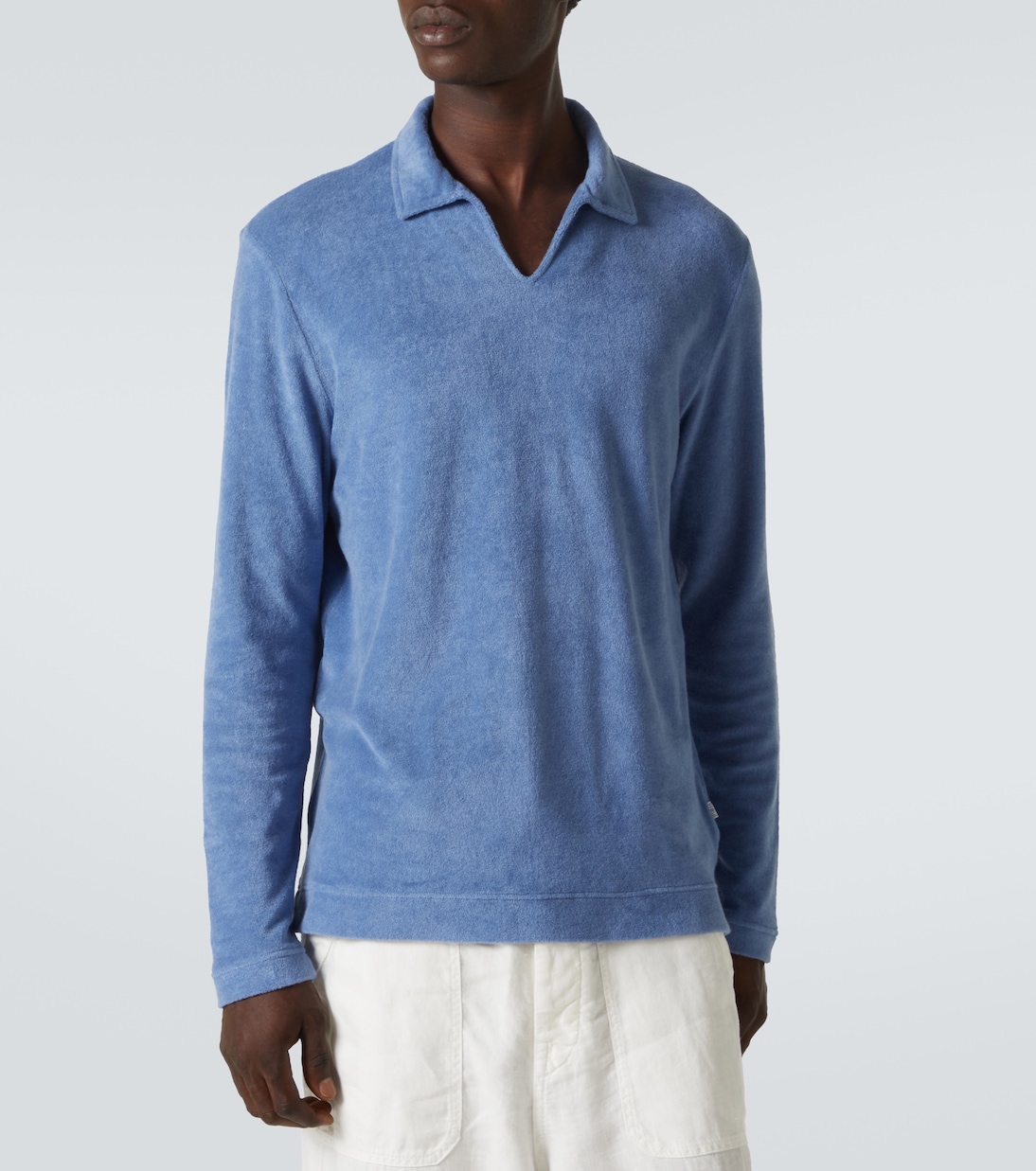 Polo Peter en felpa de algodón | Fedeli