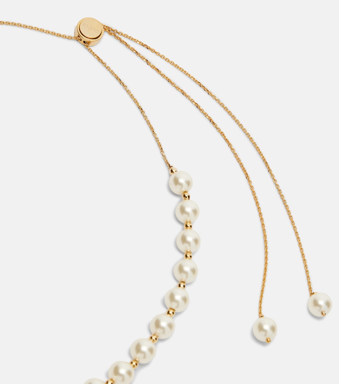 Interlocking G pearl necklace | Gucci