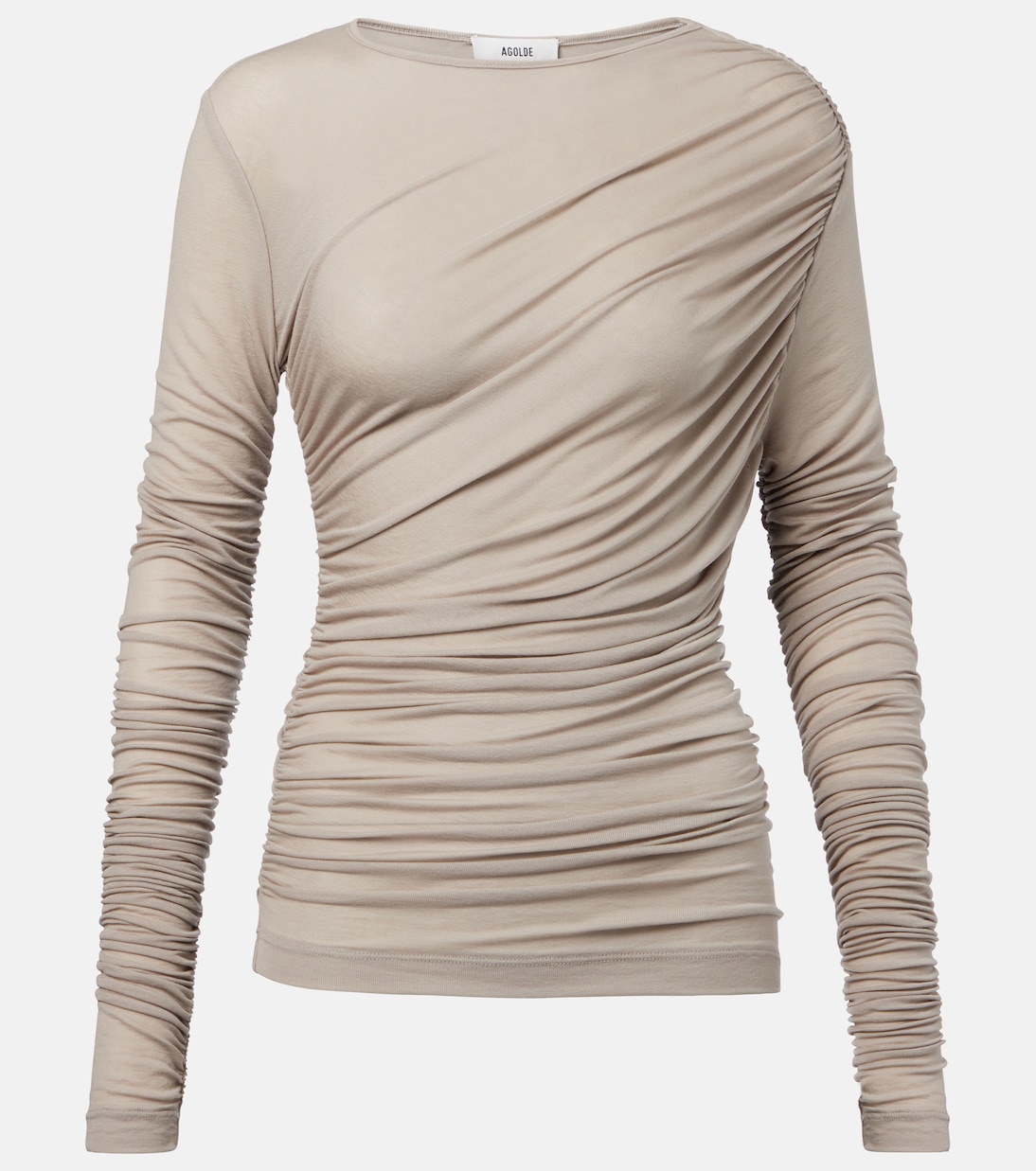 Tania Twist ruched top  | Agolde