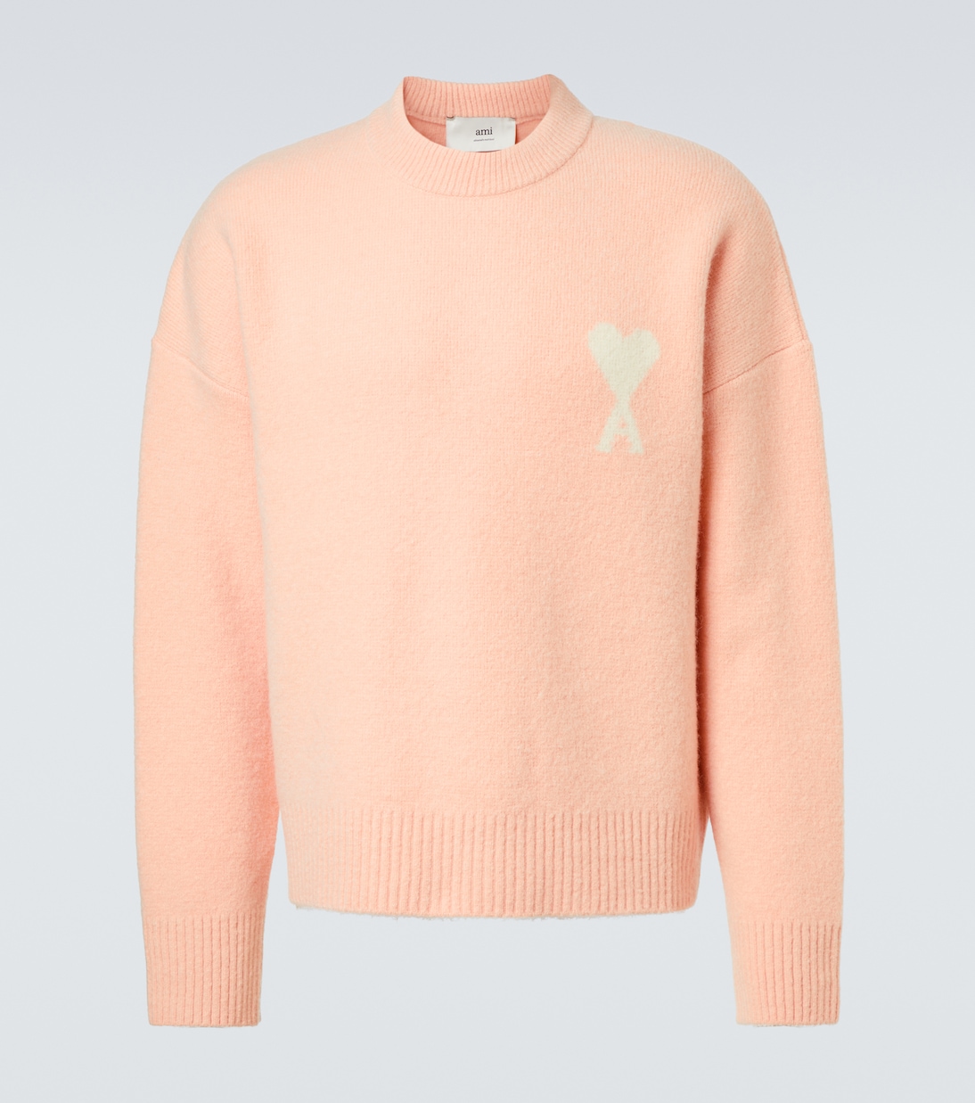  Ami de Cœur alpaca and wool-blend sweater | Ami Paris