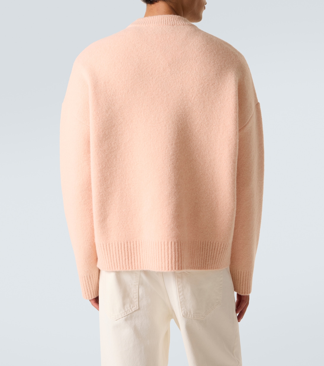  Ami de Cœur alpaca and wool-blend sweater | Ami Paris