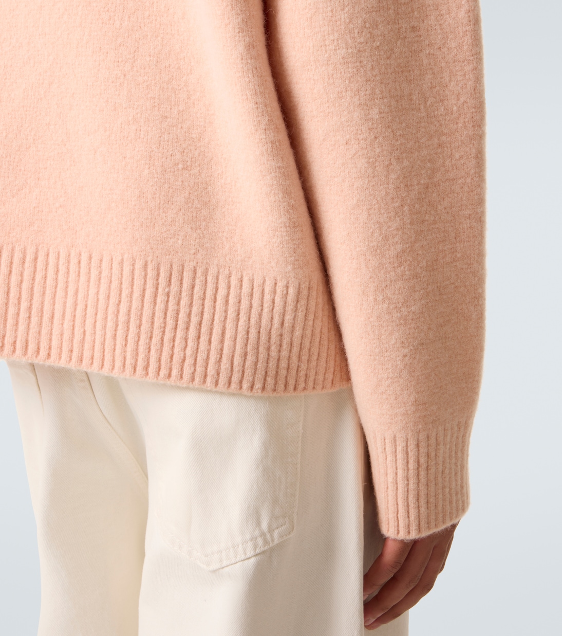  Ami de Cœur alpaca and wool-blend sweater | Ami Paris