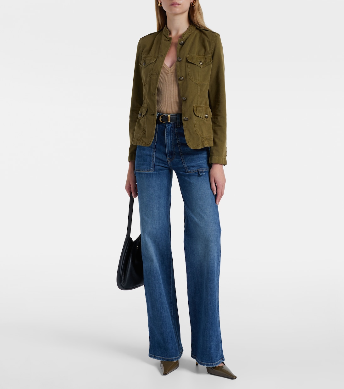 Jacke Mona aus Baumwolle und Leinen | Nili Lotan