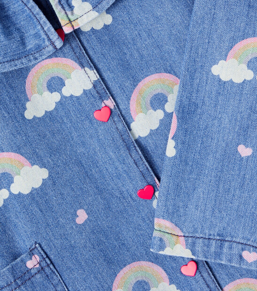 Magot printed denim jacket | Konges Sløjd