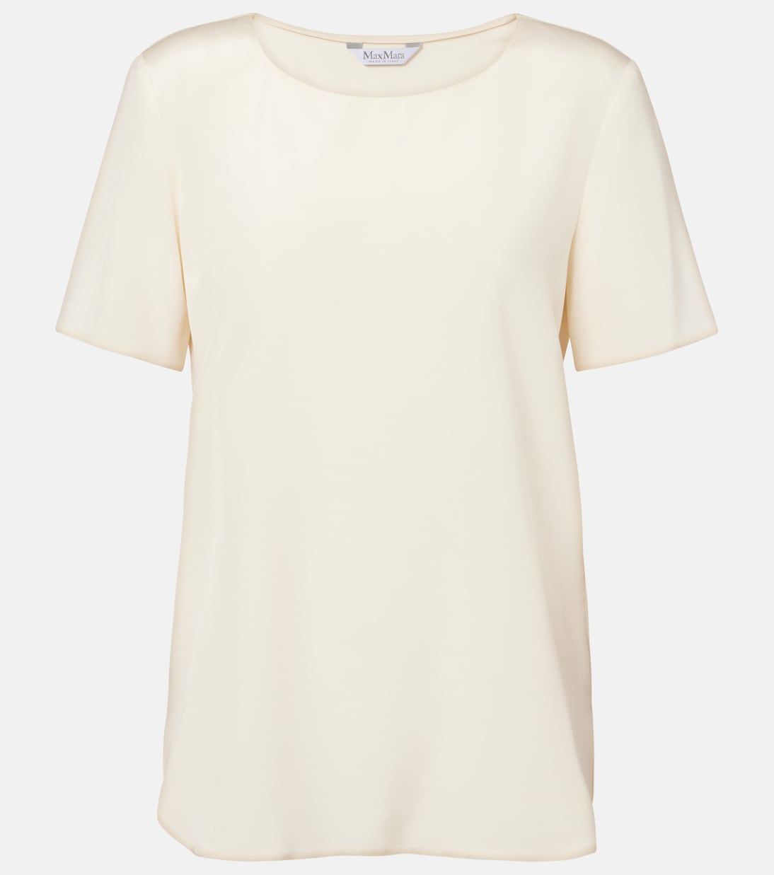 T-Shirt Aris aus einem Seidengemisch | Max Mara