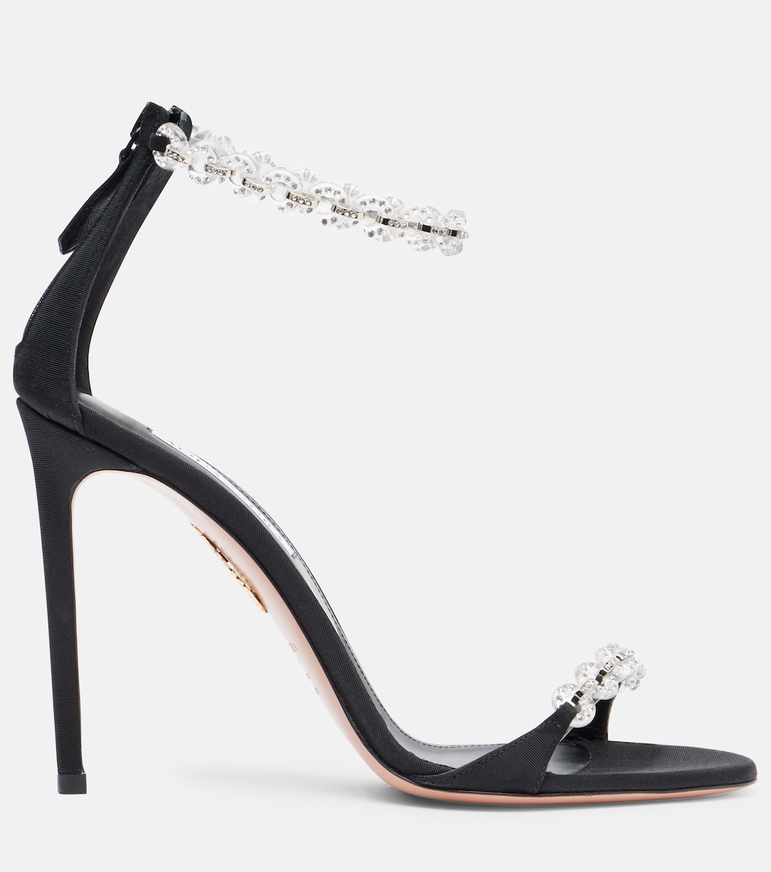 Sandalen Bijoux 105 mit Kristallen | Aquazzura