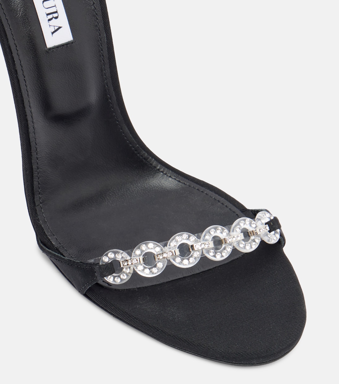 Sandalen Bijoux 105 mit Kristallen | Aquazzura