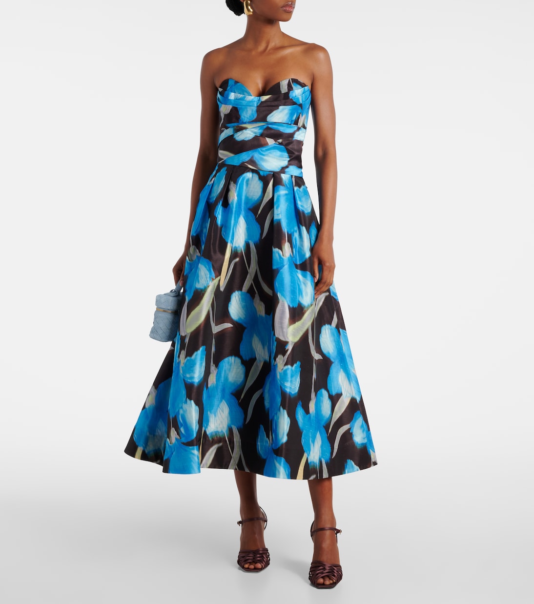 Bedrucktes Midikleid Ingrid | Rebecca Vallance