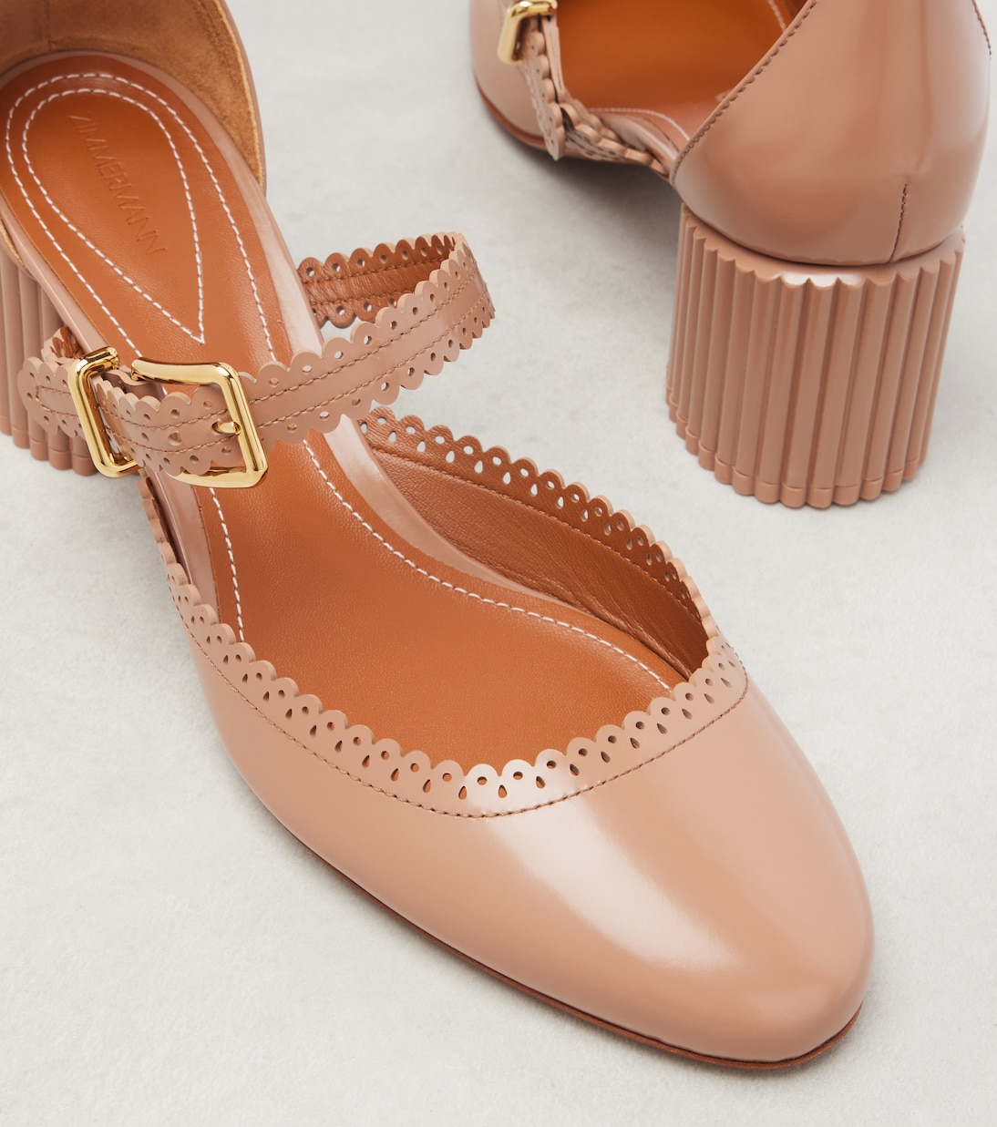 Salones Mary Jane Eddie 55 de piel | Zimmermann