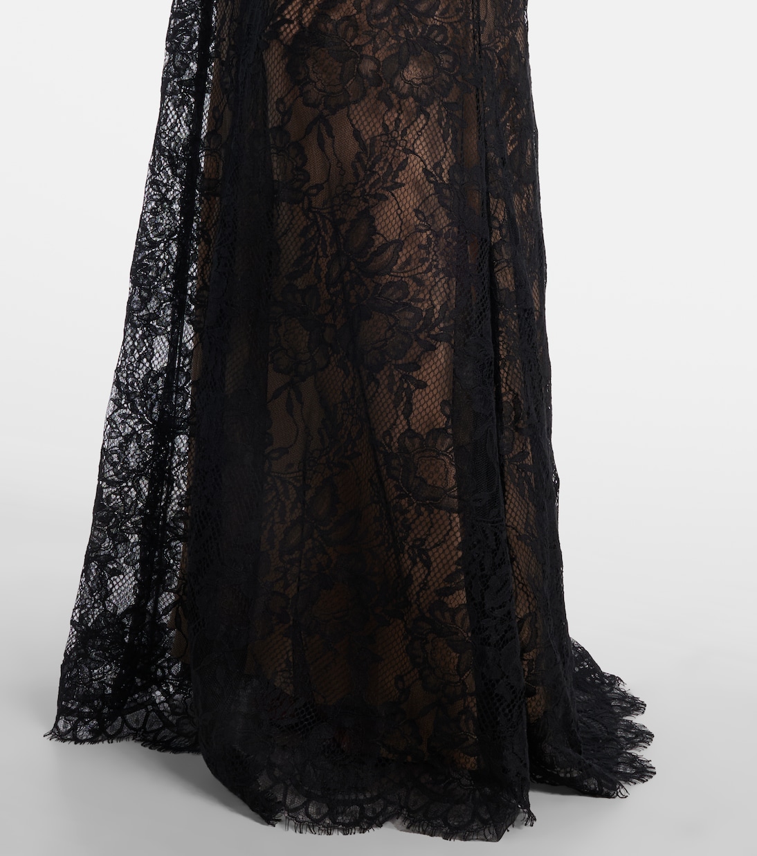 Robe longue en dentelle | Elie Saab