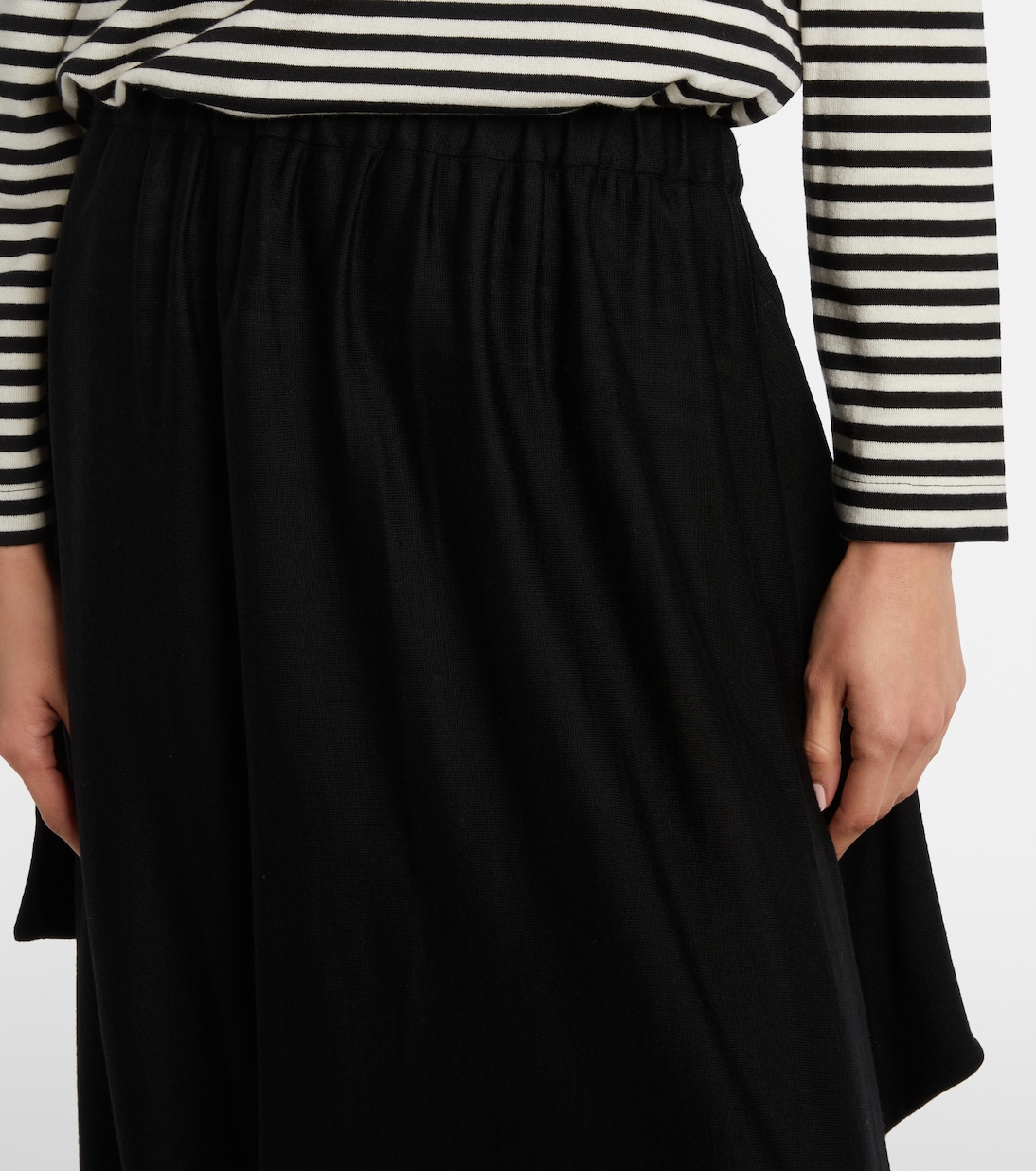 High-Rise-Hose aus Wolle | Junya Watanabe