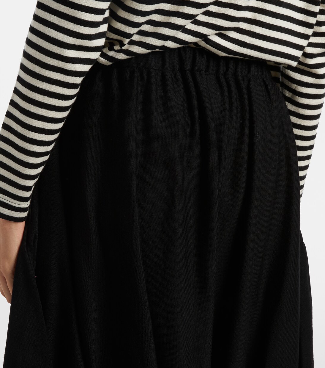 High-Rise-Hose aus Wolle | Junya Watanabe