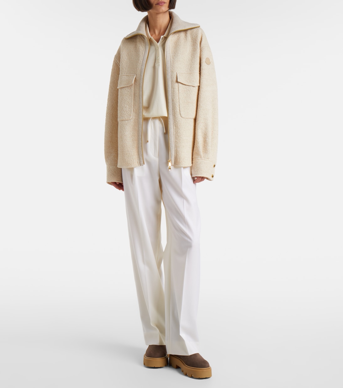 Wool-blend jacket | Moncler