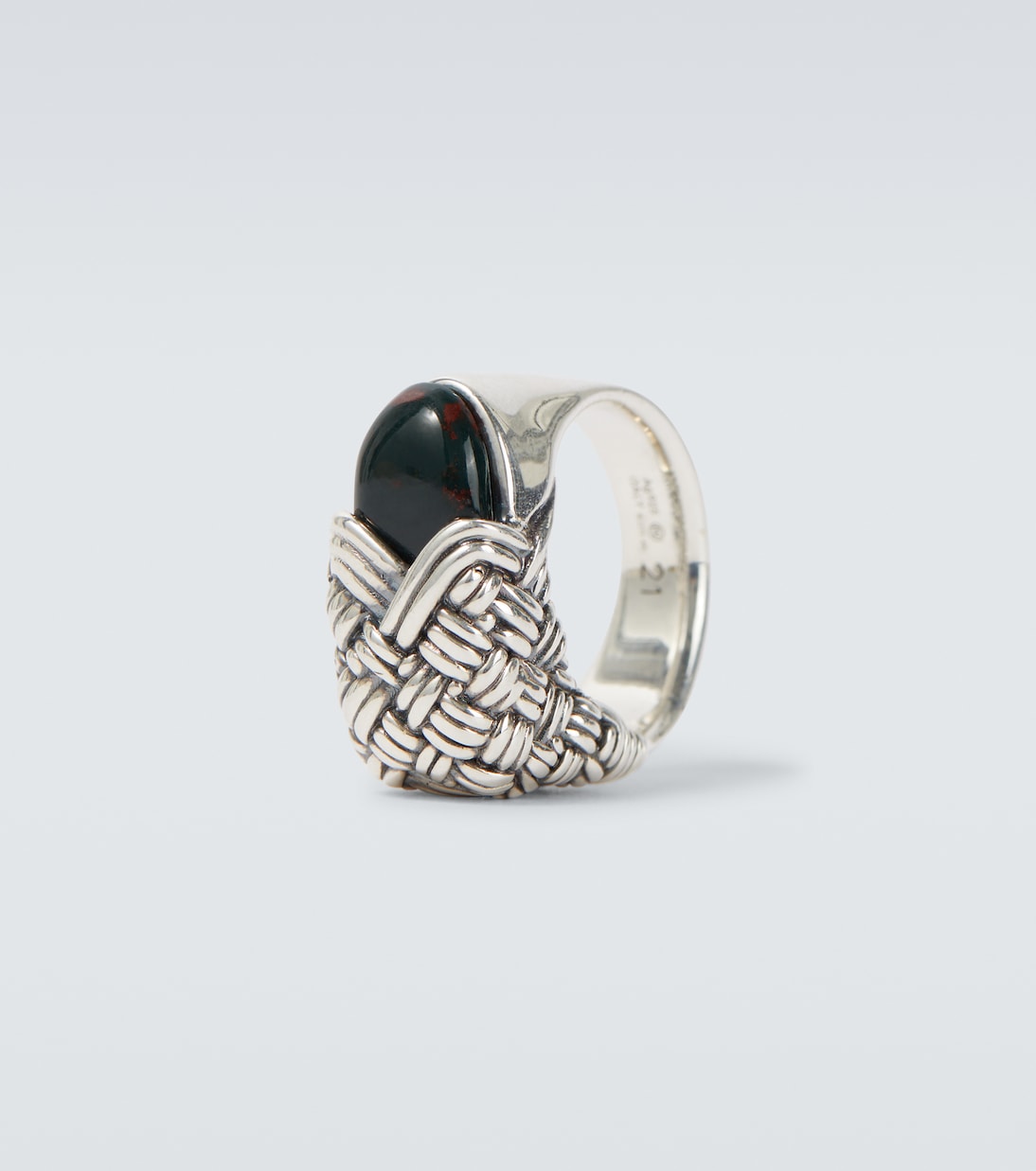 Sterling silver ring | Bottega Veneta