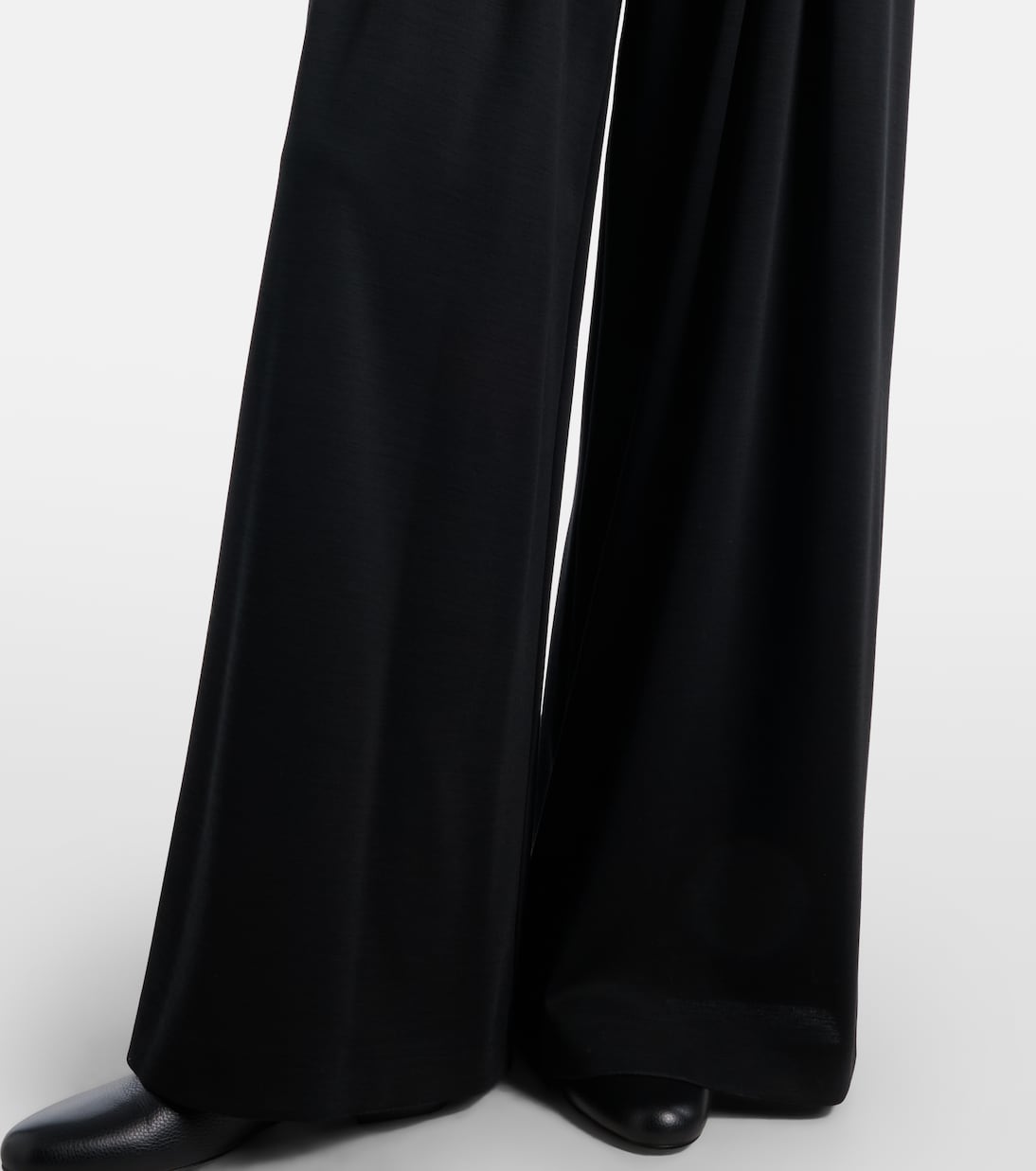 Pantalon ample Cocco en laine vierge | Max Mara