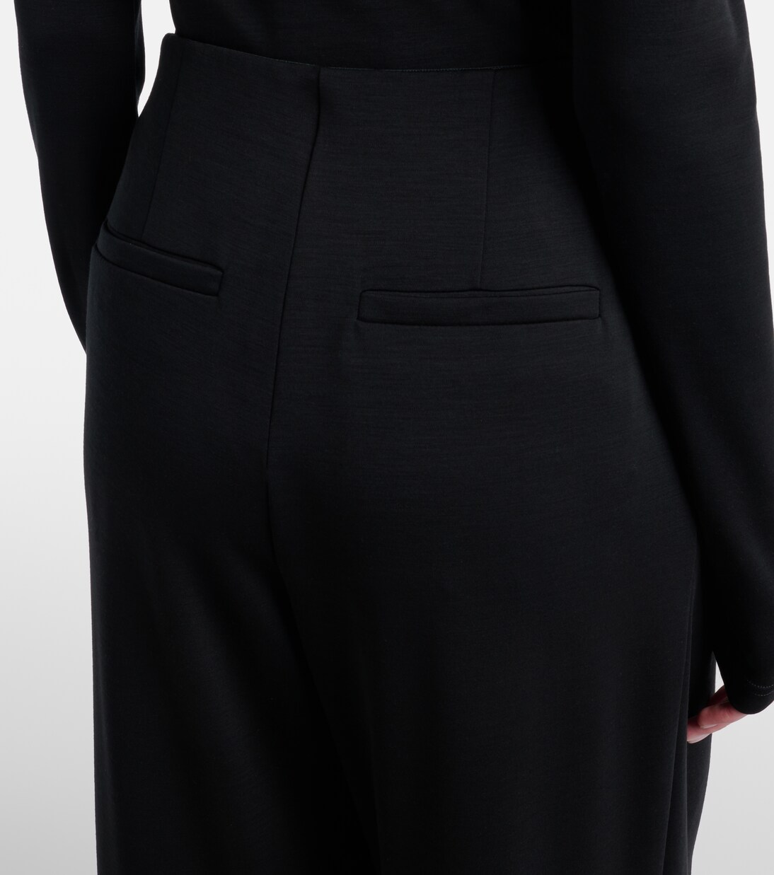 Pantalon ample Cocco en laine vierge | Max Mara