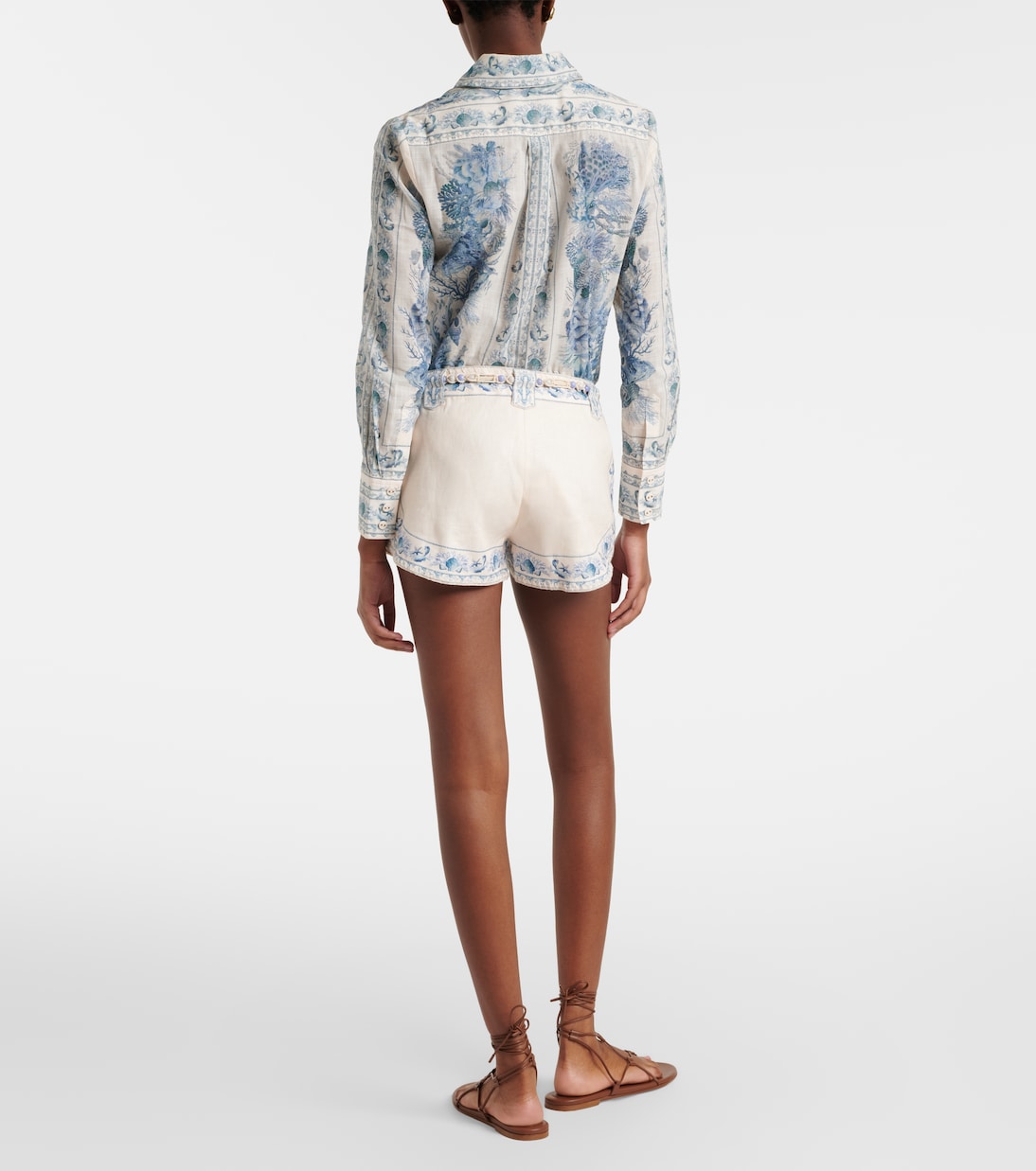 Shorts Wanderlust aus Leinen  | Zimmermann