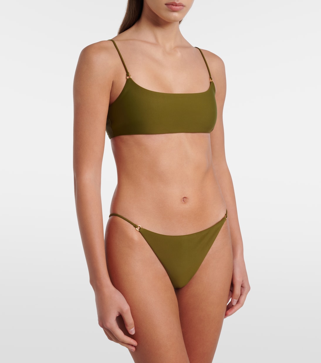 Hinge bikini top | Jade Swim