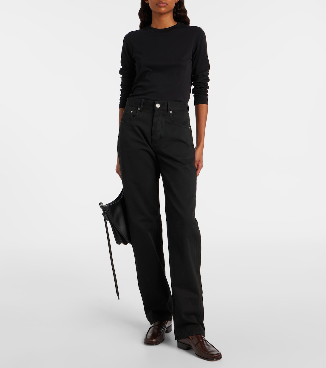 Longsleeve aus Baumwoll-Jersey | Phoebe Philo