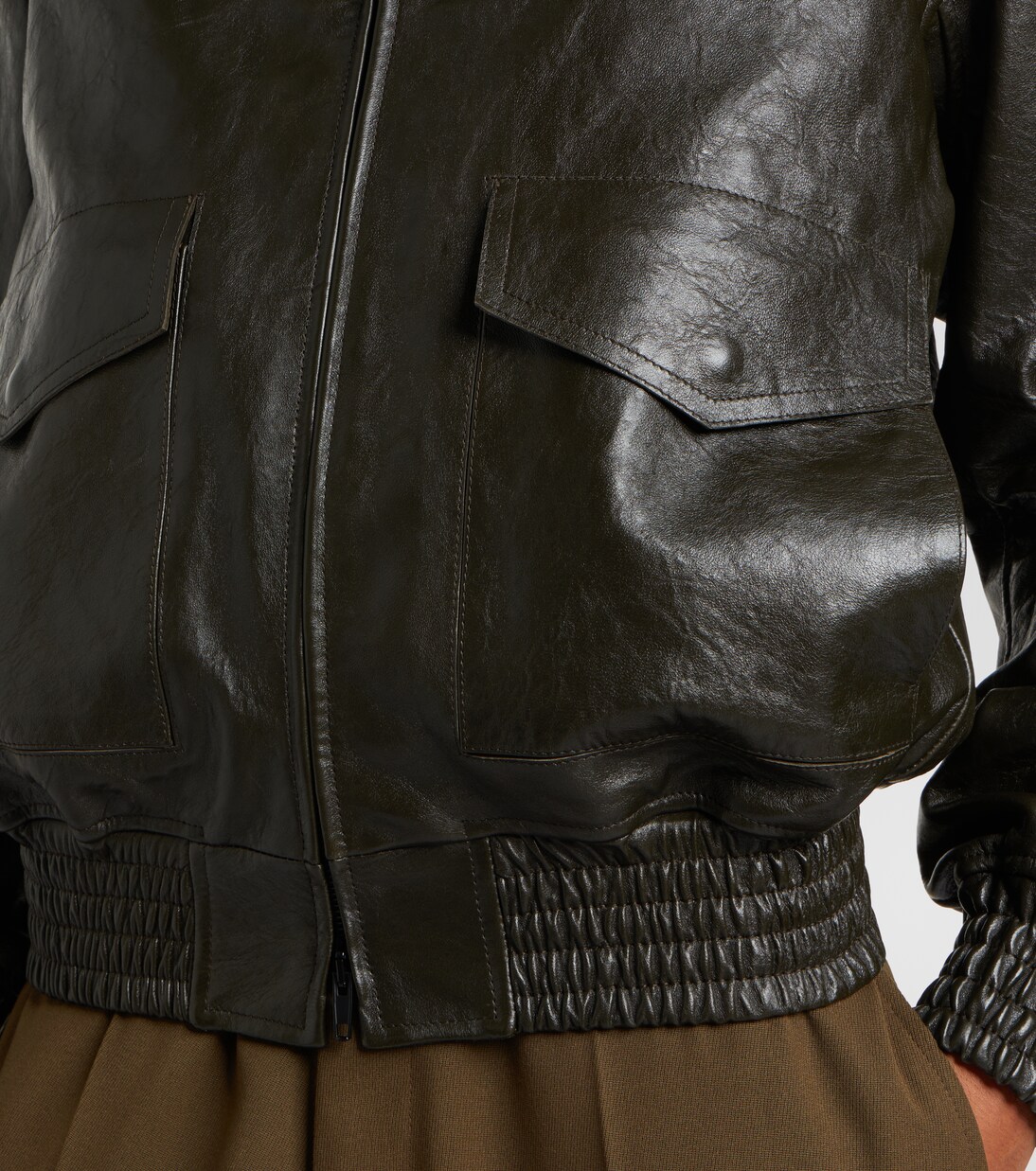 Leather jacket | Phoebe Philo