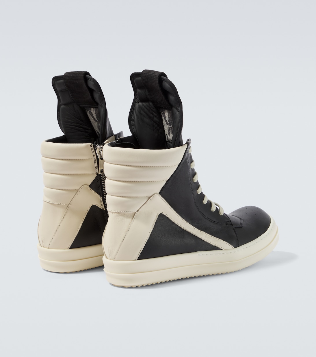 Leather high-top sneakers | Rick Owens