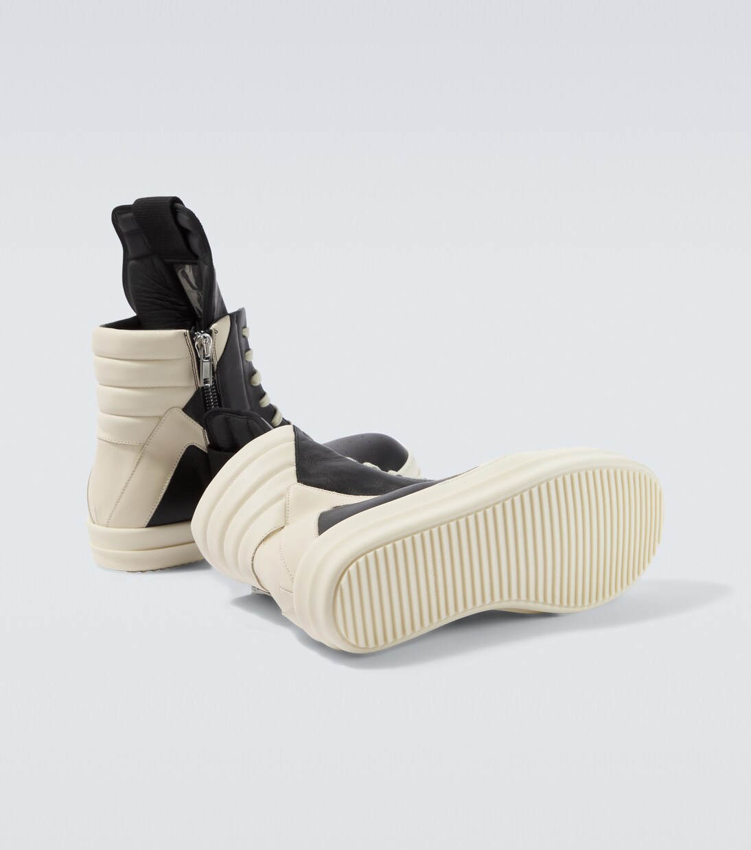 Leather high-top sneakers | Rick Owens