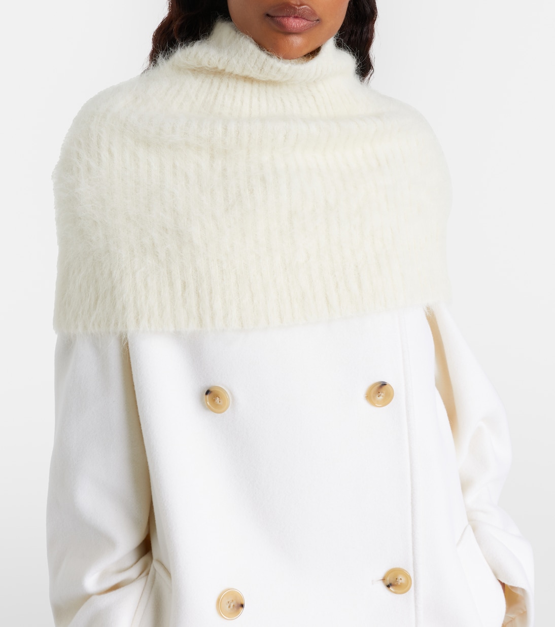 Écharpe en alpaga mélangé | Toteme