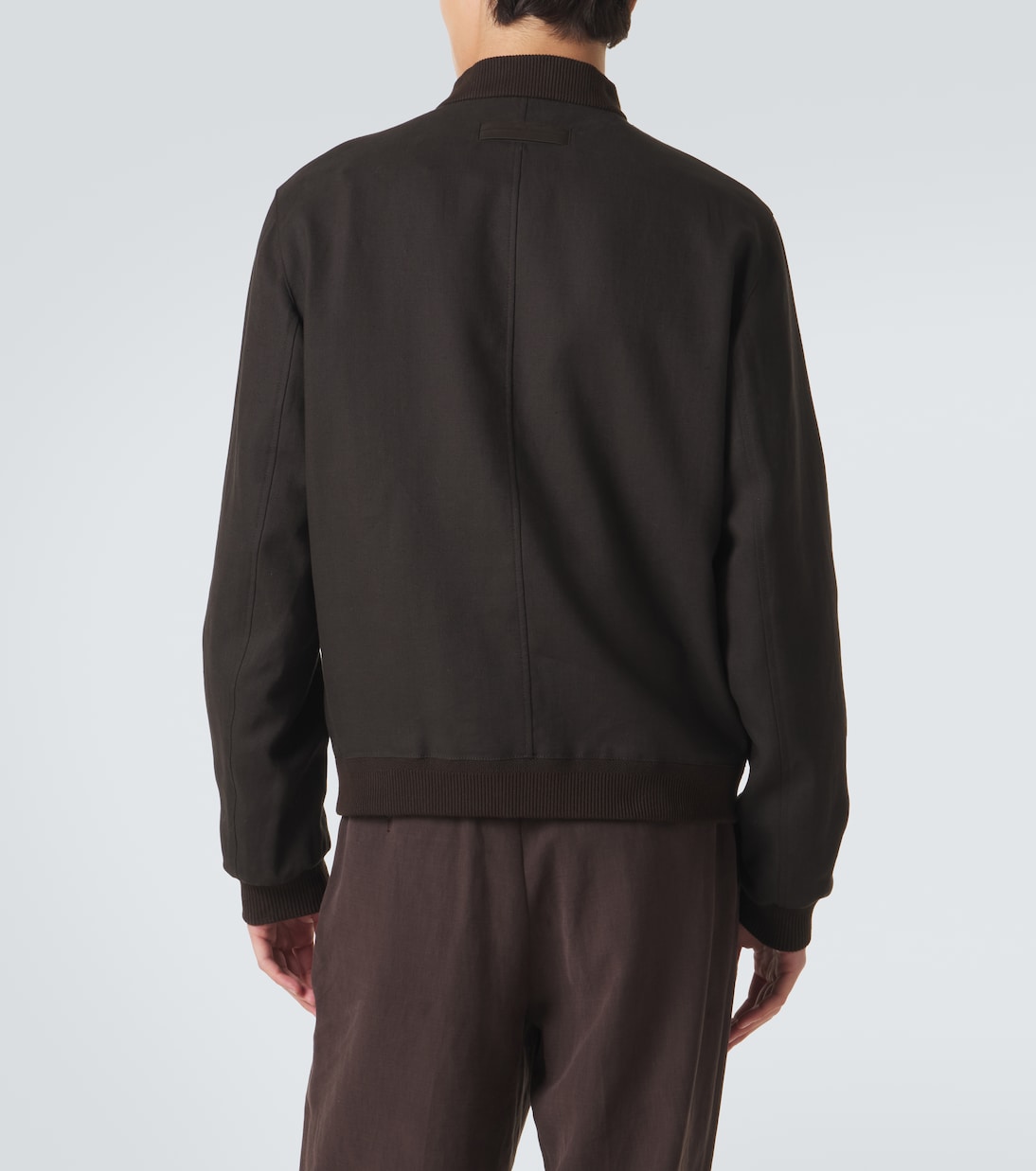 Linen bomber jacket | Zegna