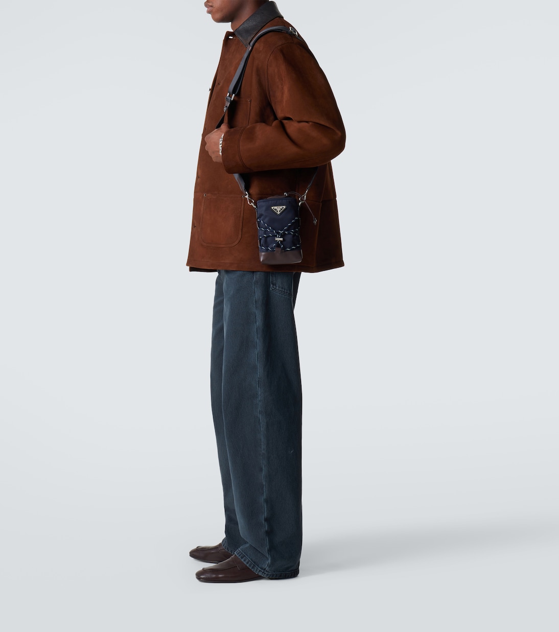 Prada Speedrock Re-Nylon phone pouch | Prada