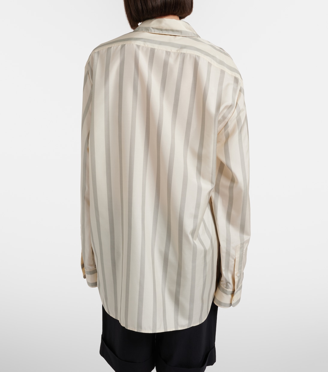 Camisa Sisilia de seda a rayas | The Row