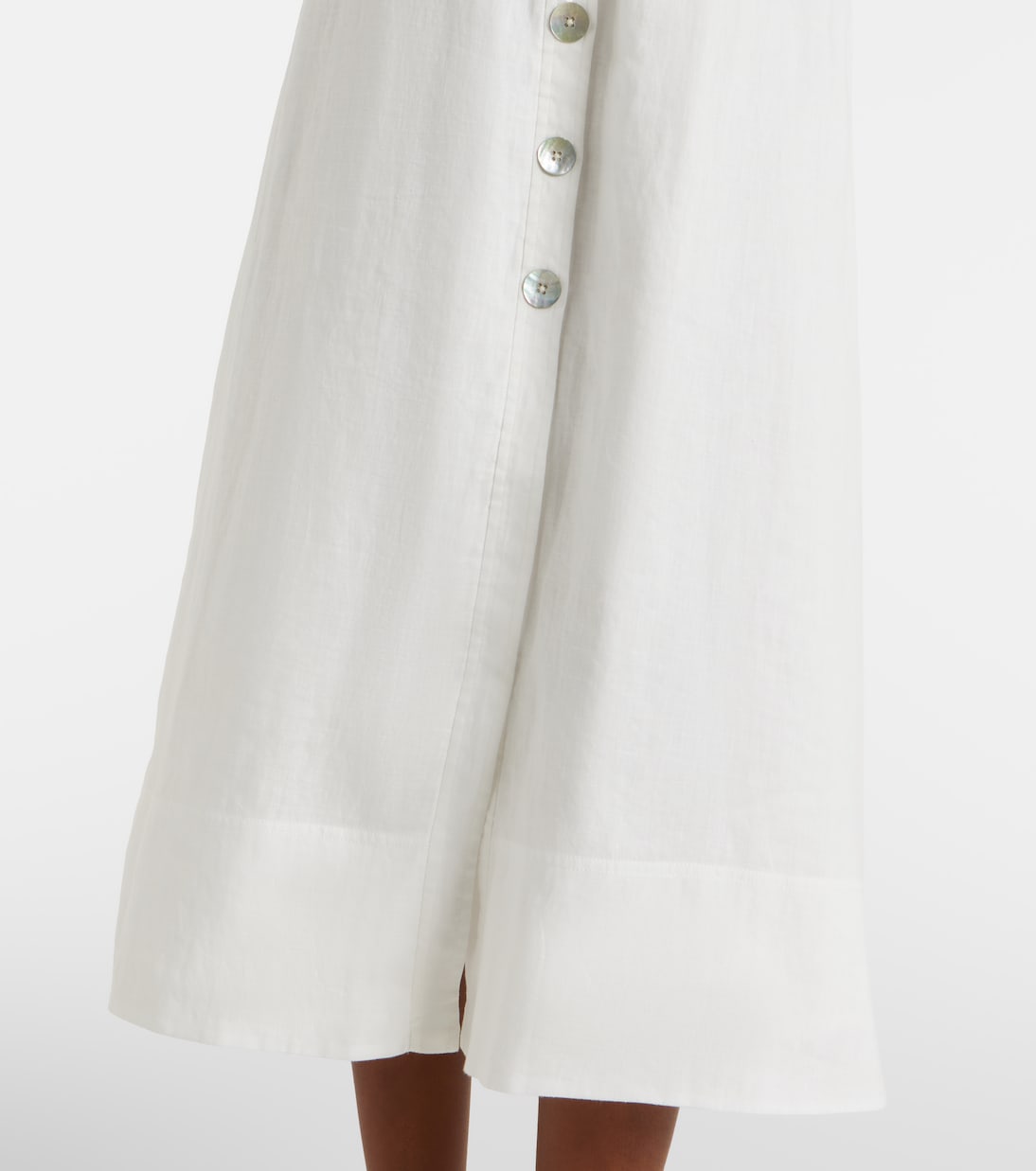 Georges linen midi dress | Veronica Beard