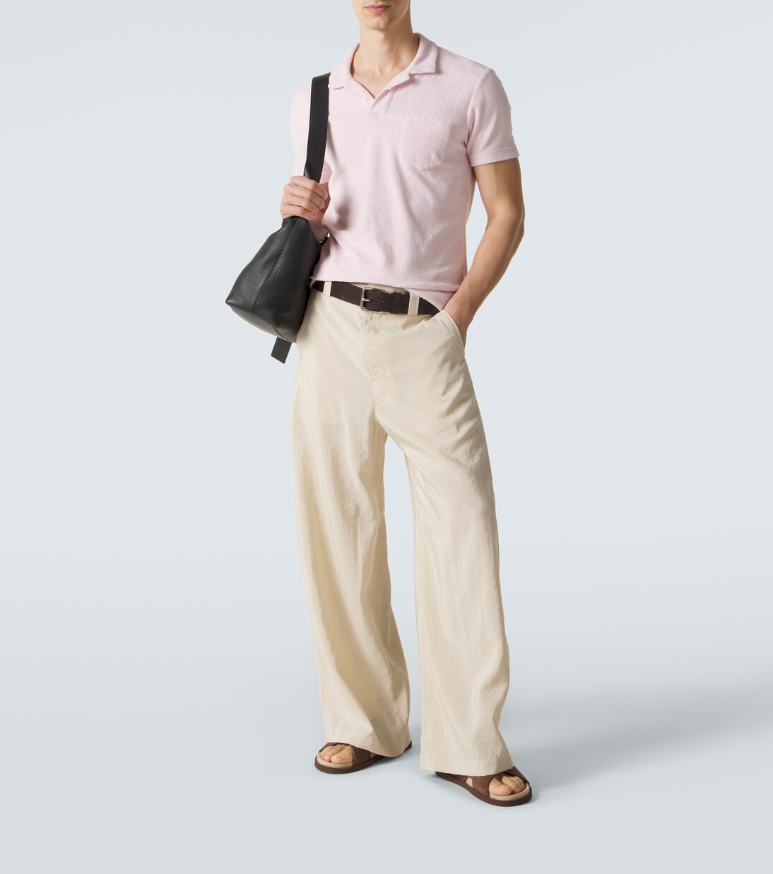 Cotton terry polo shirt | Orlebar Brown