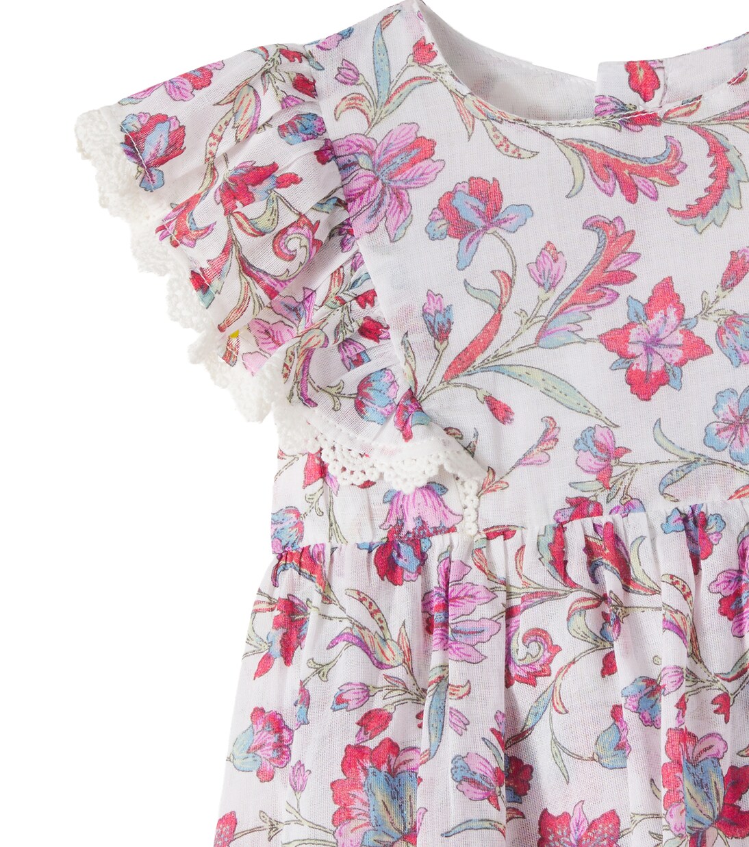Baby Lena floral cotton bodysuit | Louise Misha