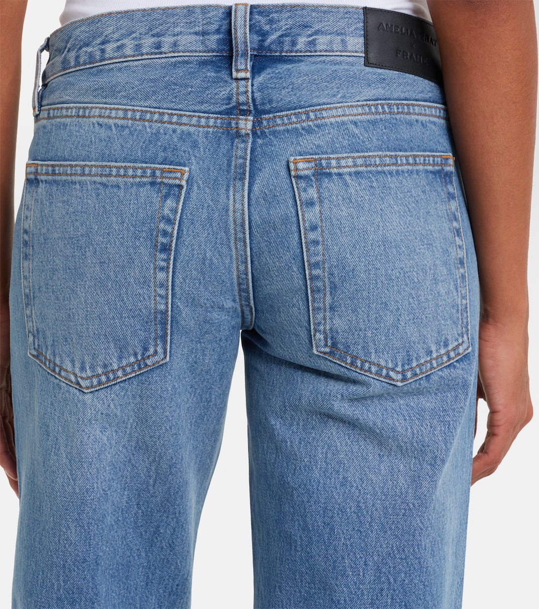 Wide-Leg Jeans The Grey | Frame