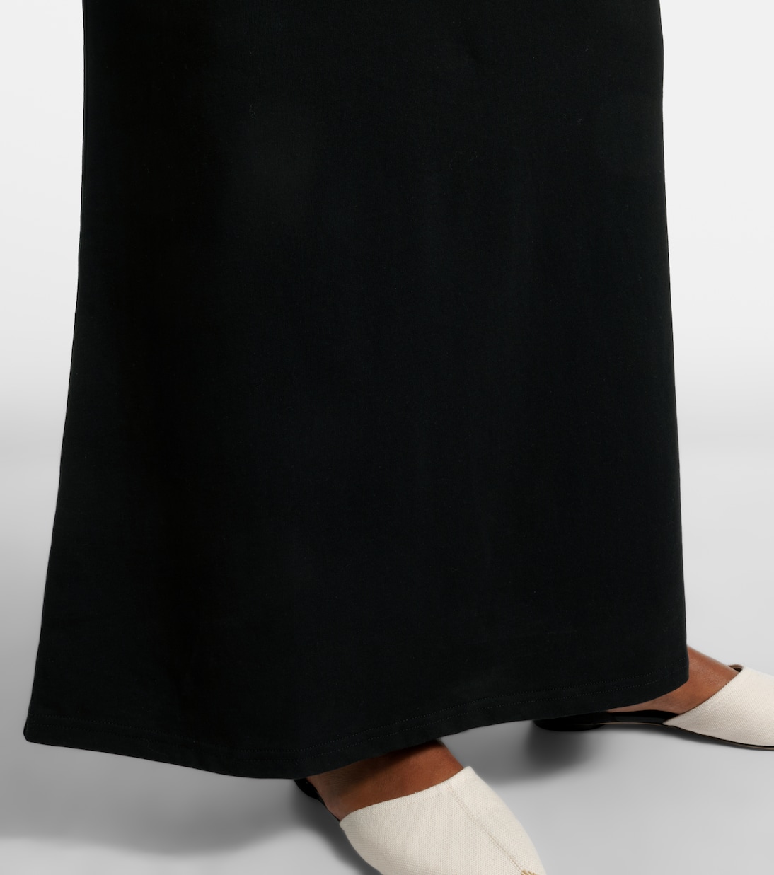 Vestido largo Malo de jersey de algodón | The Frankie Shop