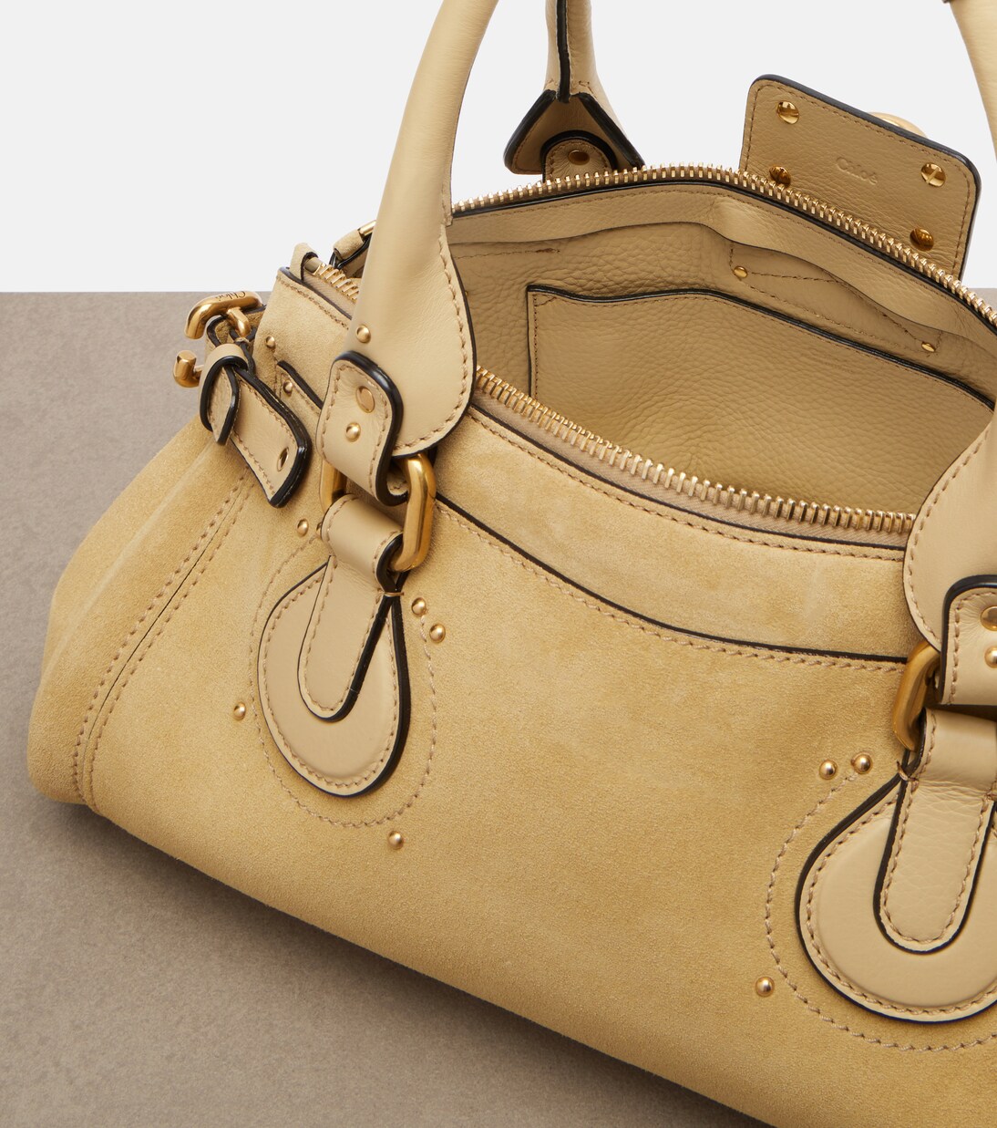 Paddington suede shoulder bag | Chloé