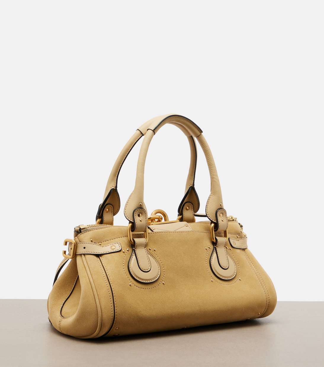 Paddington suede shoulder bag | Chloé