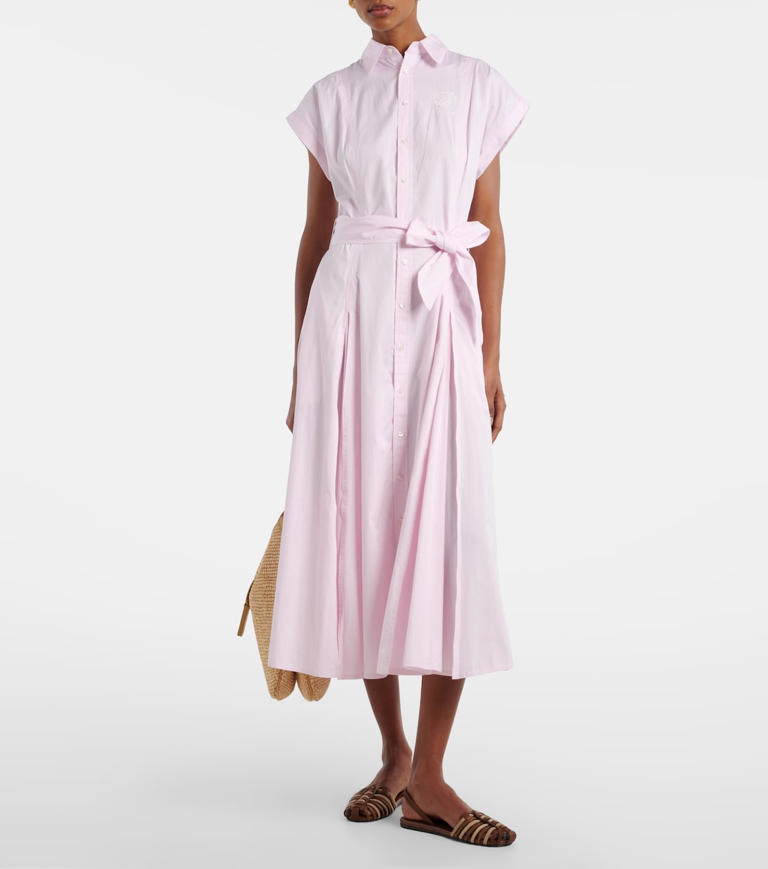 Cotton poplin shirt dress | Polo Ralph Lauren