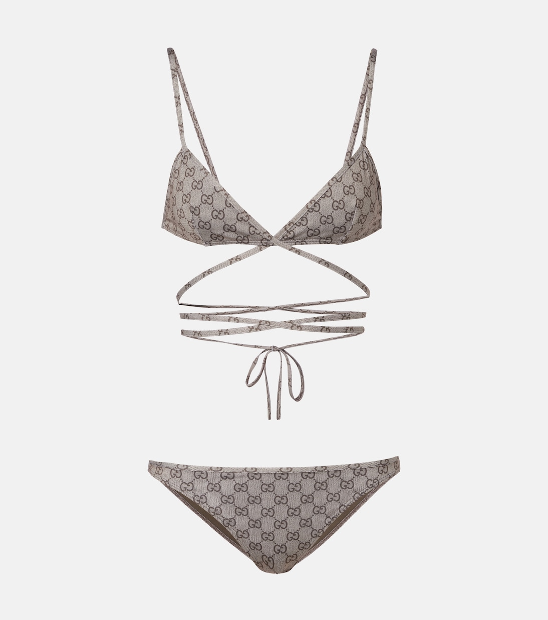 Bikini de jersey con GG | Gucci