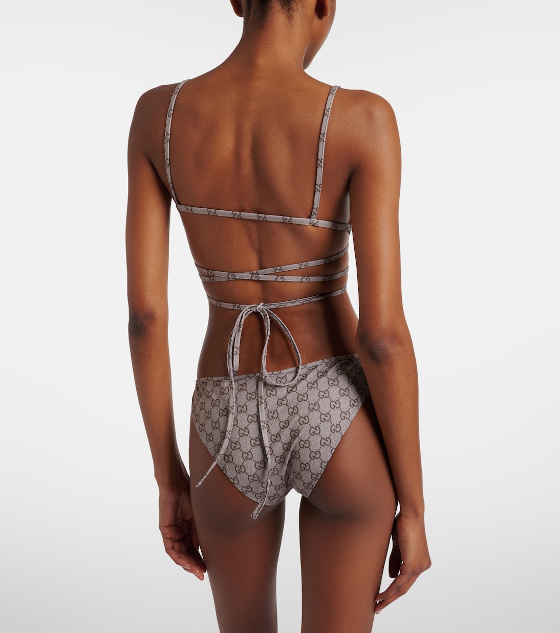 Bikini de jersey con GG | Gucci
