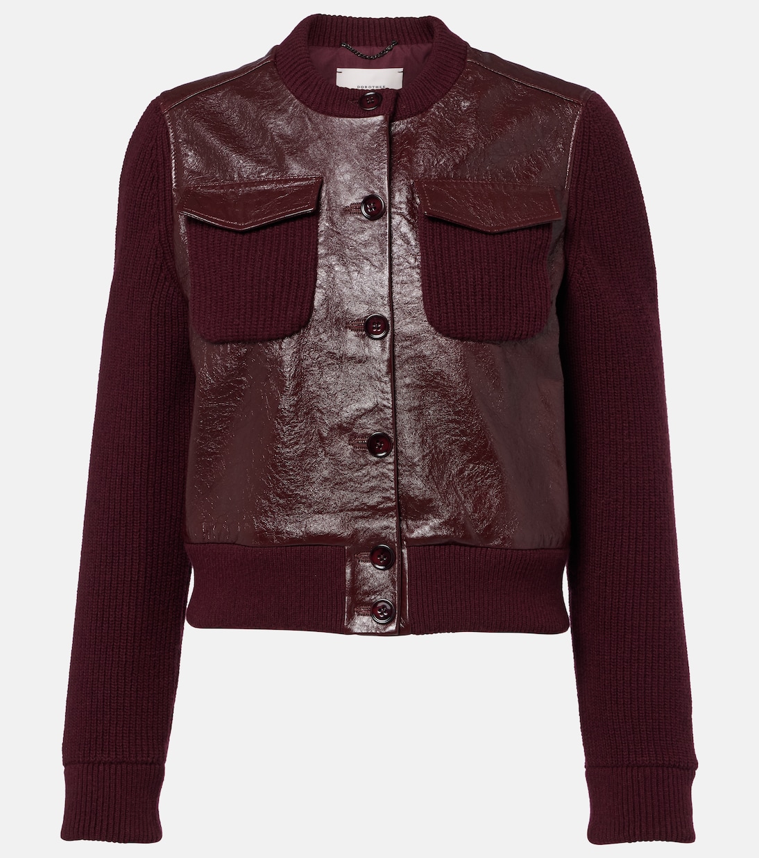 Cropped-Lederjacke It's A Match | Dorothee Schumacher