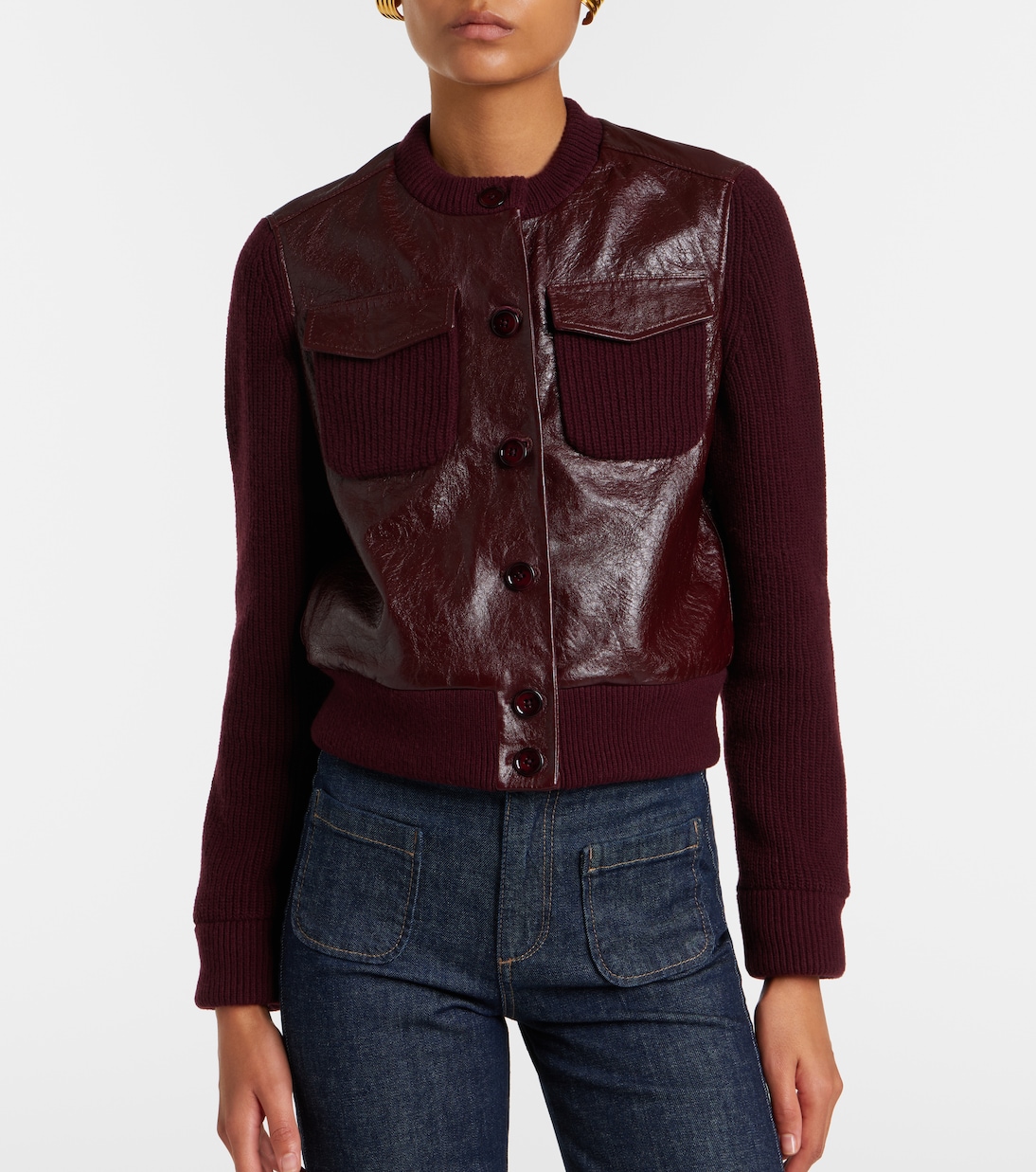 Cropped-Lederjacke It's A Match | Dorothee Schumacher