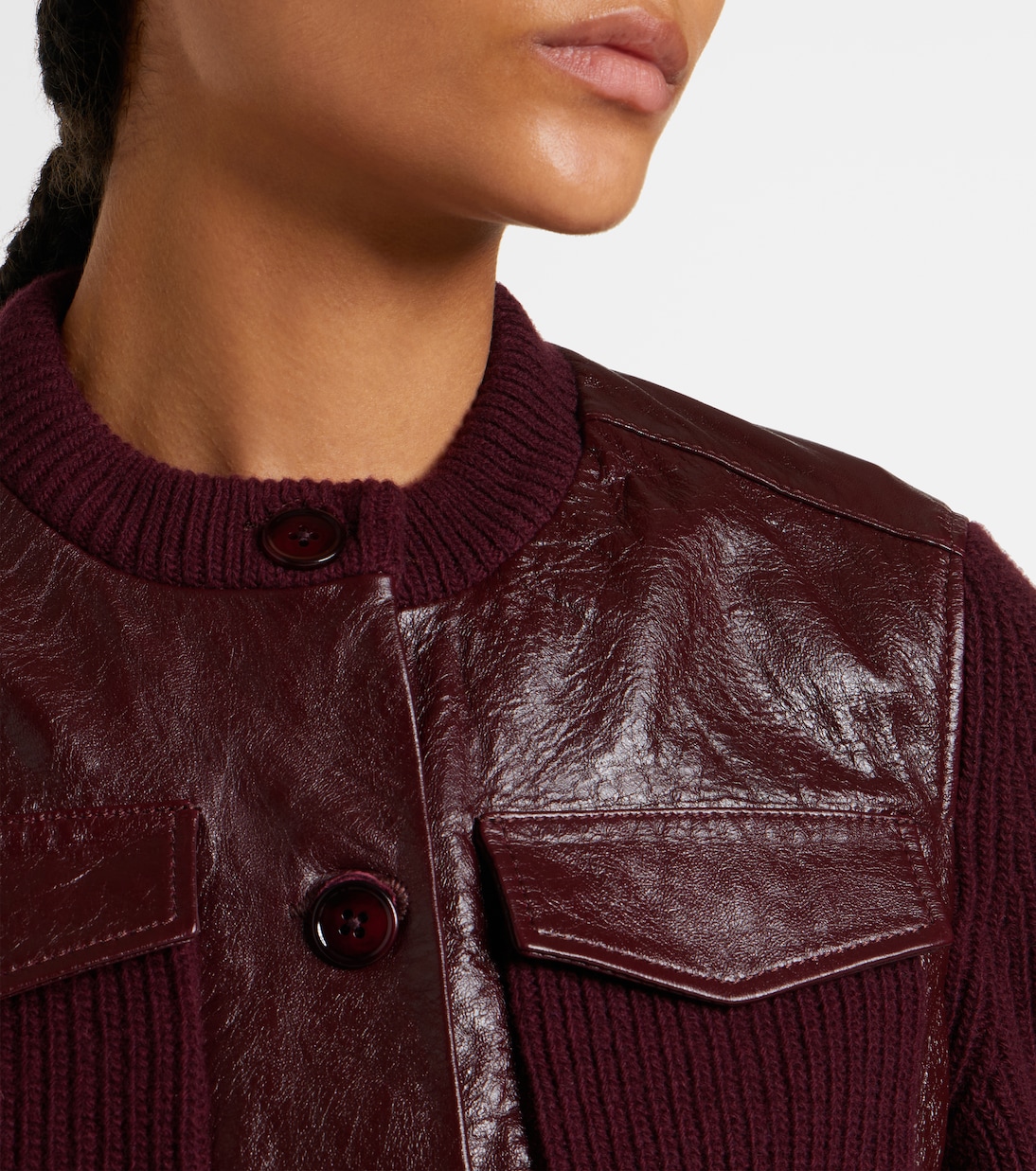 Cropped-Lederjacke It's A Match | Dorothee Schumacher