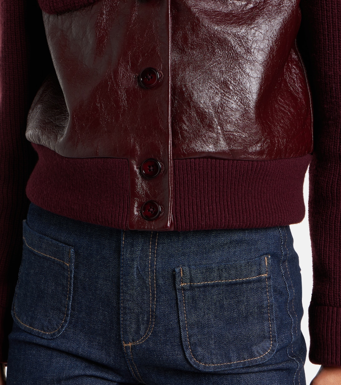 Cropped-Lederjacke It's A Match | Dorothee Schumacher