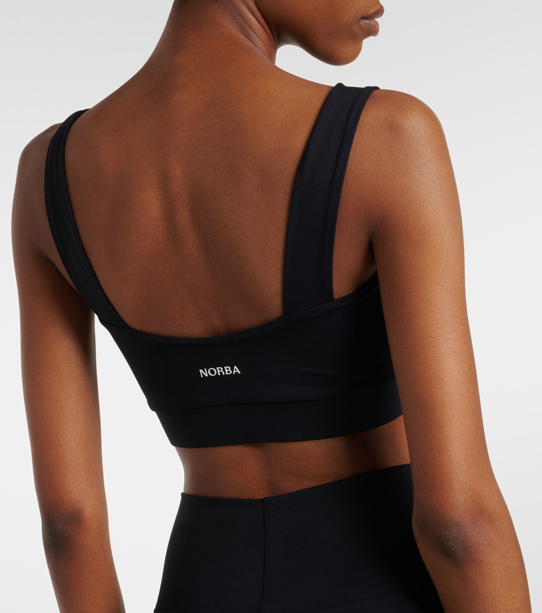 Shell cutout ruched sports bra | Norba