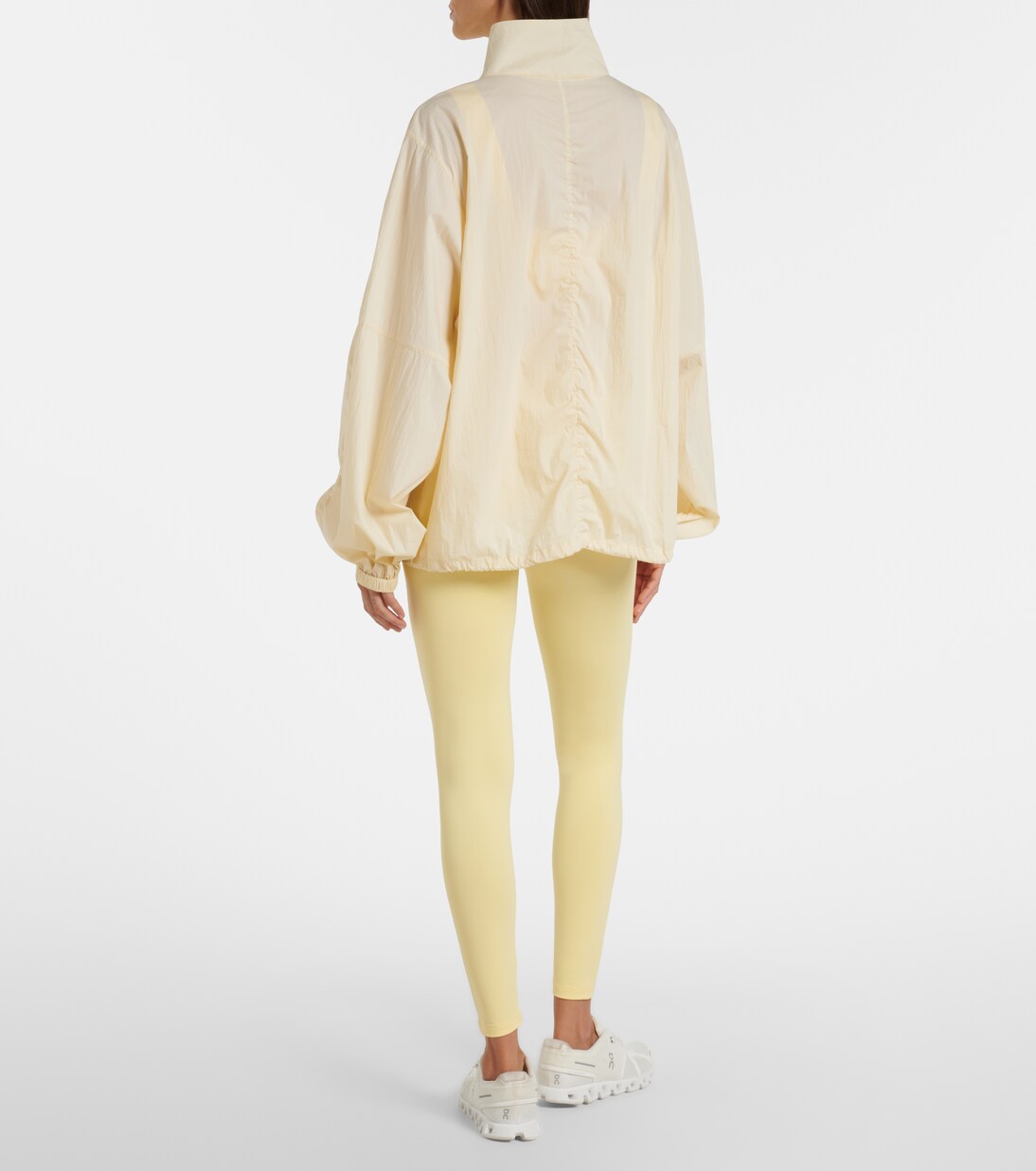 Shell cotton-blend jacket  | Norba