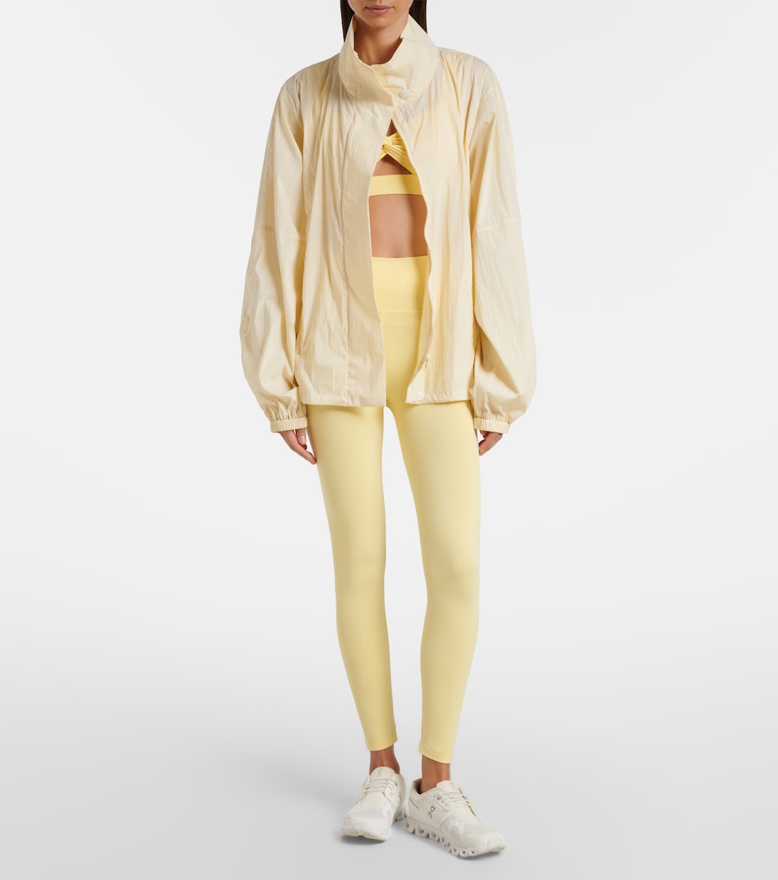 Shell cotton-blend jacket  | Norba