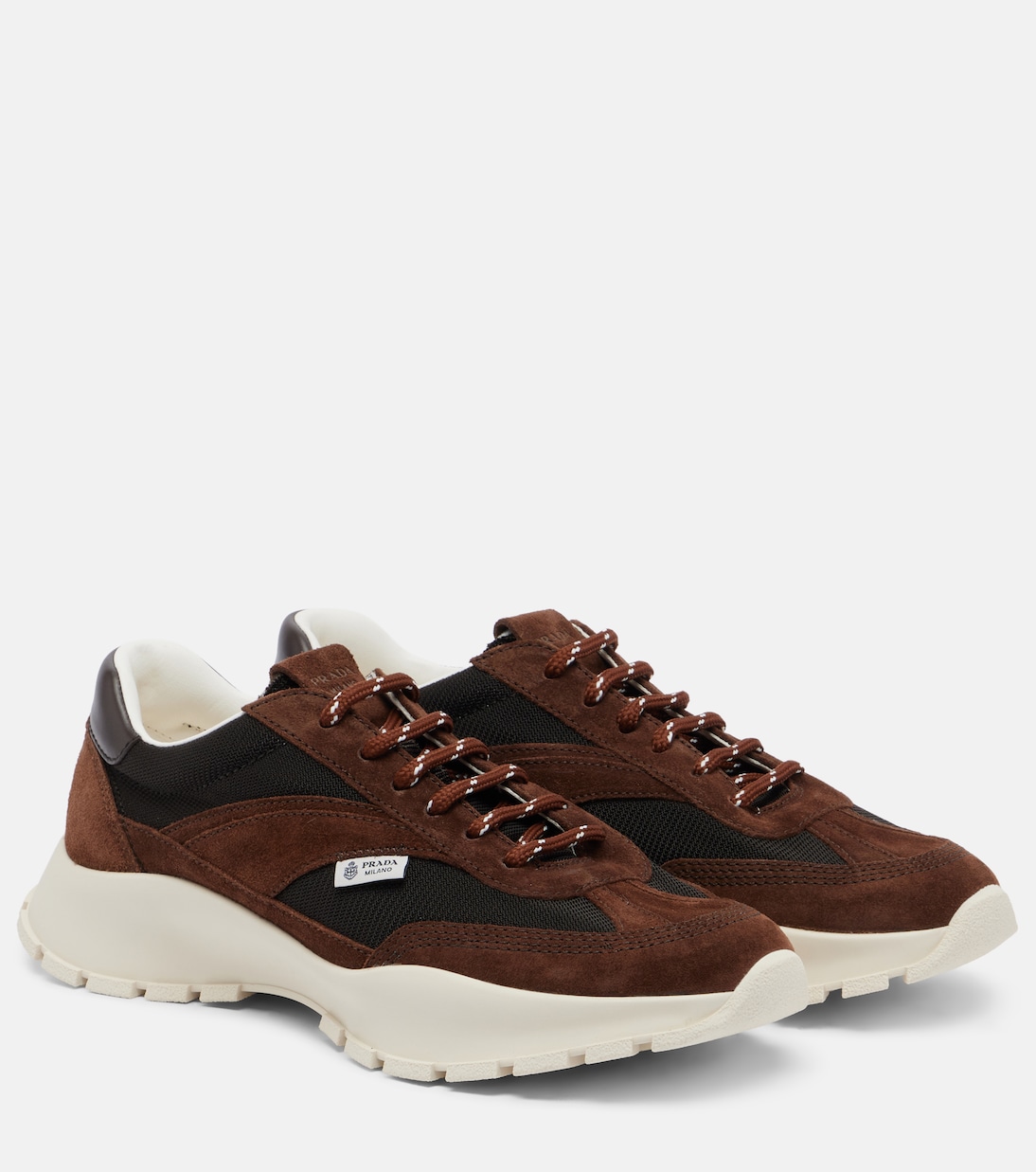 Suede sneakers | Prada