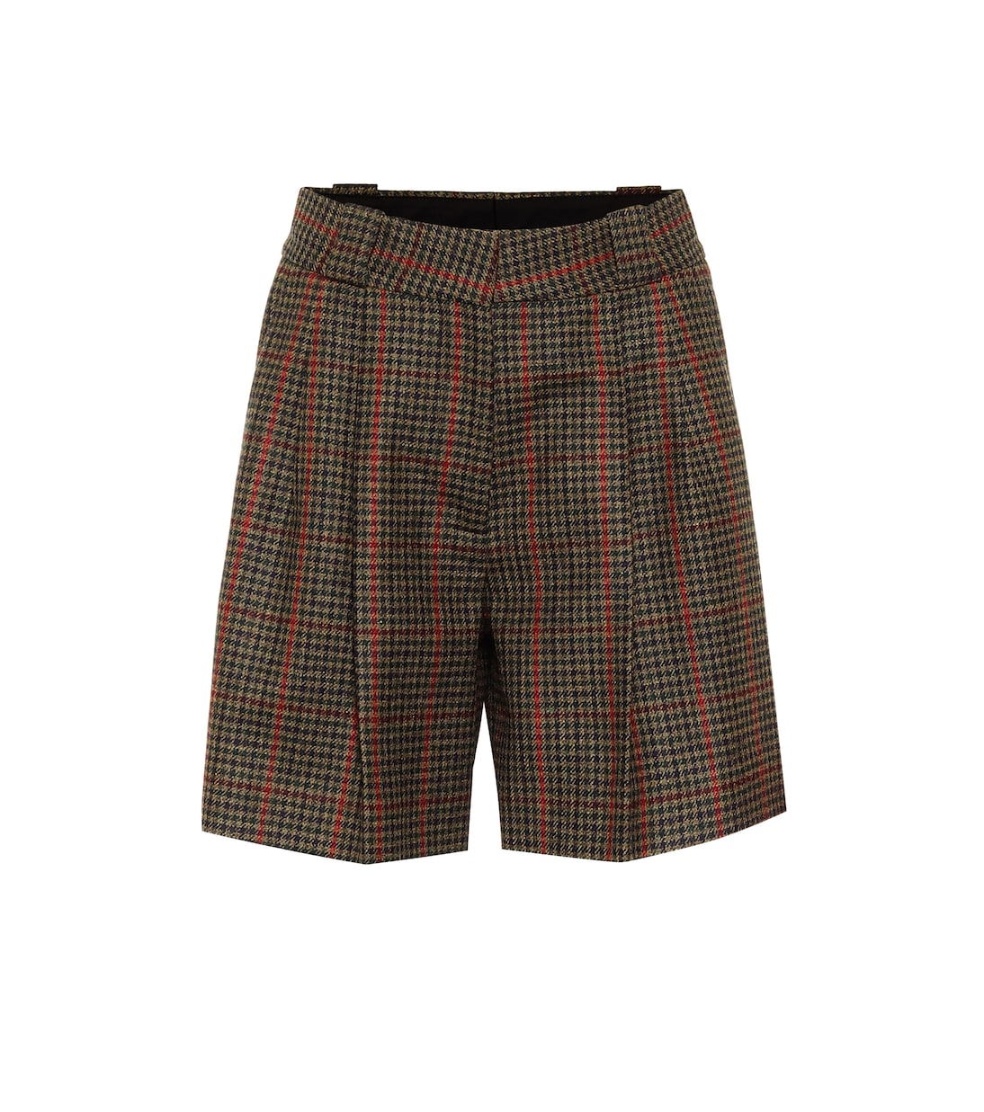 Fell checked wool shorts | Blazé Milano